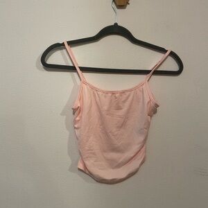 Women's Pink Spaghetti Strap Top